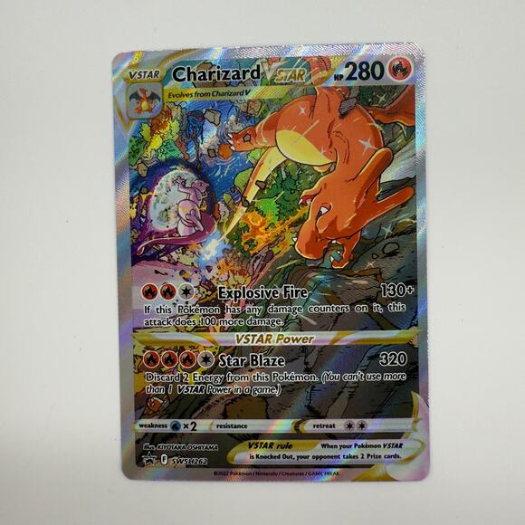 Charizard VSTAR SWSH262 Black Star Promo Sword & Shield Near Mint Pokemon TCG - Picture 2 of 7